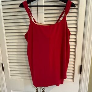 MIRACLESUIT 'Dazzle' Tankini Swim Top SZ 16 DD